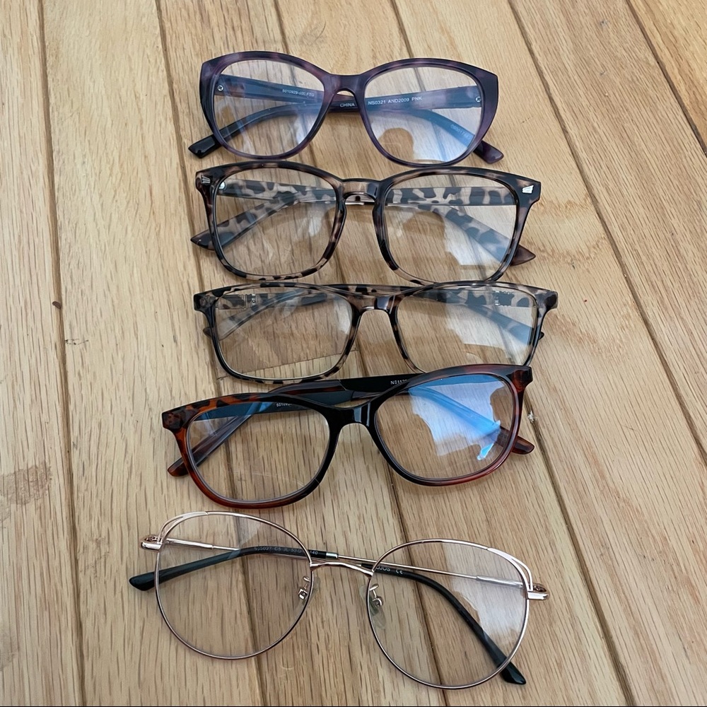 COPY - misc. blue light glasses bundle
